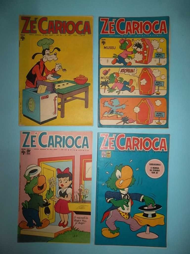 ZÉ CARIOCA - Lote 34 revistas antigas, bem conservadas.