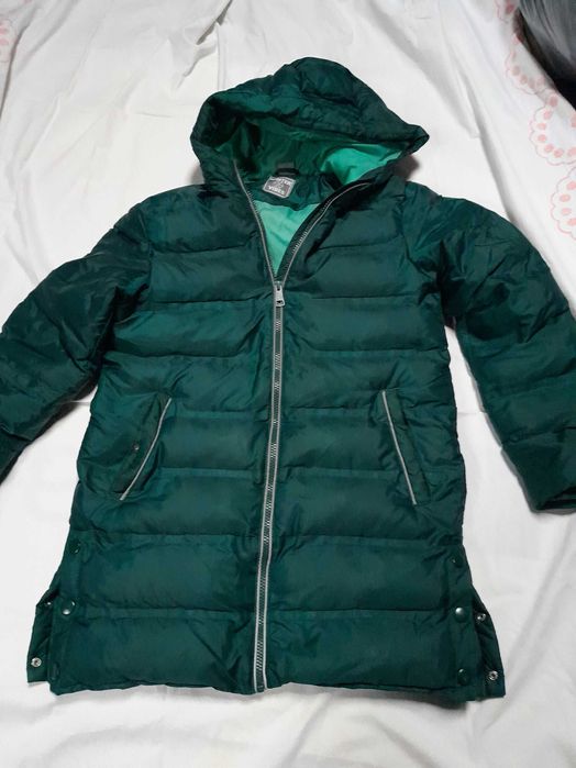 kurtka dziewczęca szmaragdowa  Pocopiano Winter 152cm