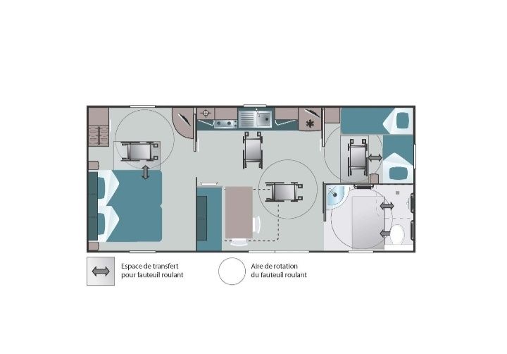 Alugo bungalows para pessoas com mobilidade reduzida Faro