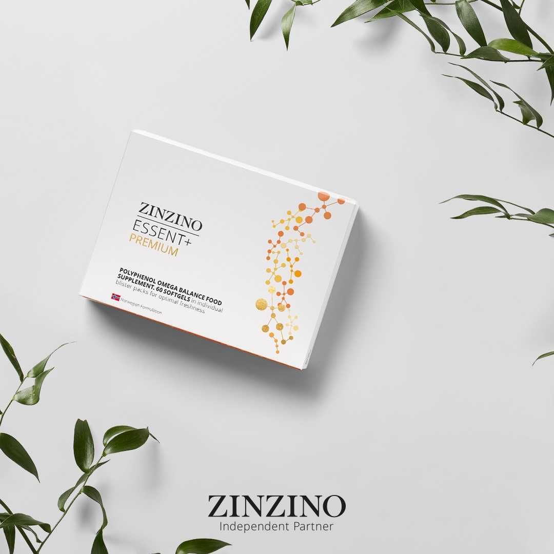 ZinZino Essent+ Premium - поліфенол омега баланс