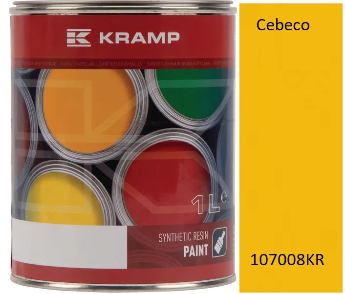 KRAMP - Lakier do Cebeco,107008KR żółty 1 L