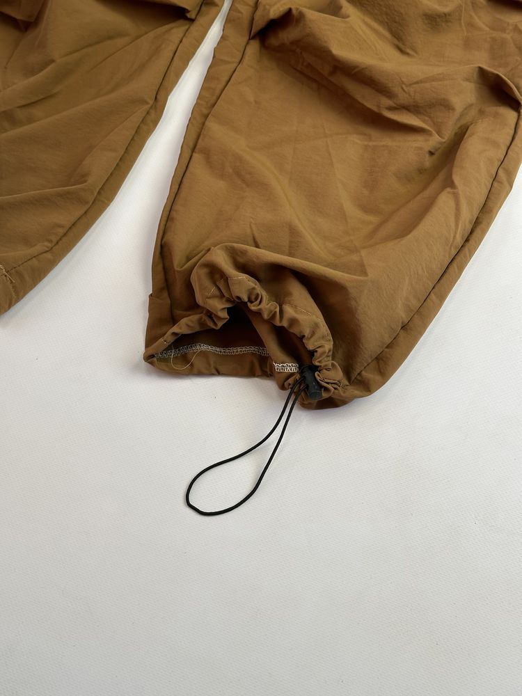GORETEX НА УТЯЖКАХ штани парашути карго хаки хакі Л штаны коричневые