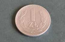 1 zł 1974r MW Moneta PRL Starocia