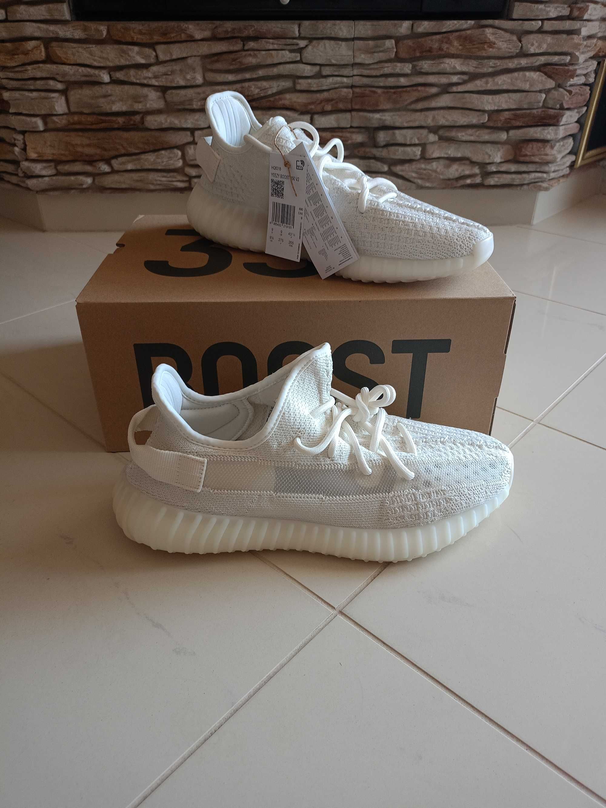 Adidas YEEZY BOOST 350 Bone 43 1/3