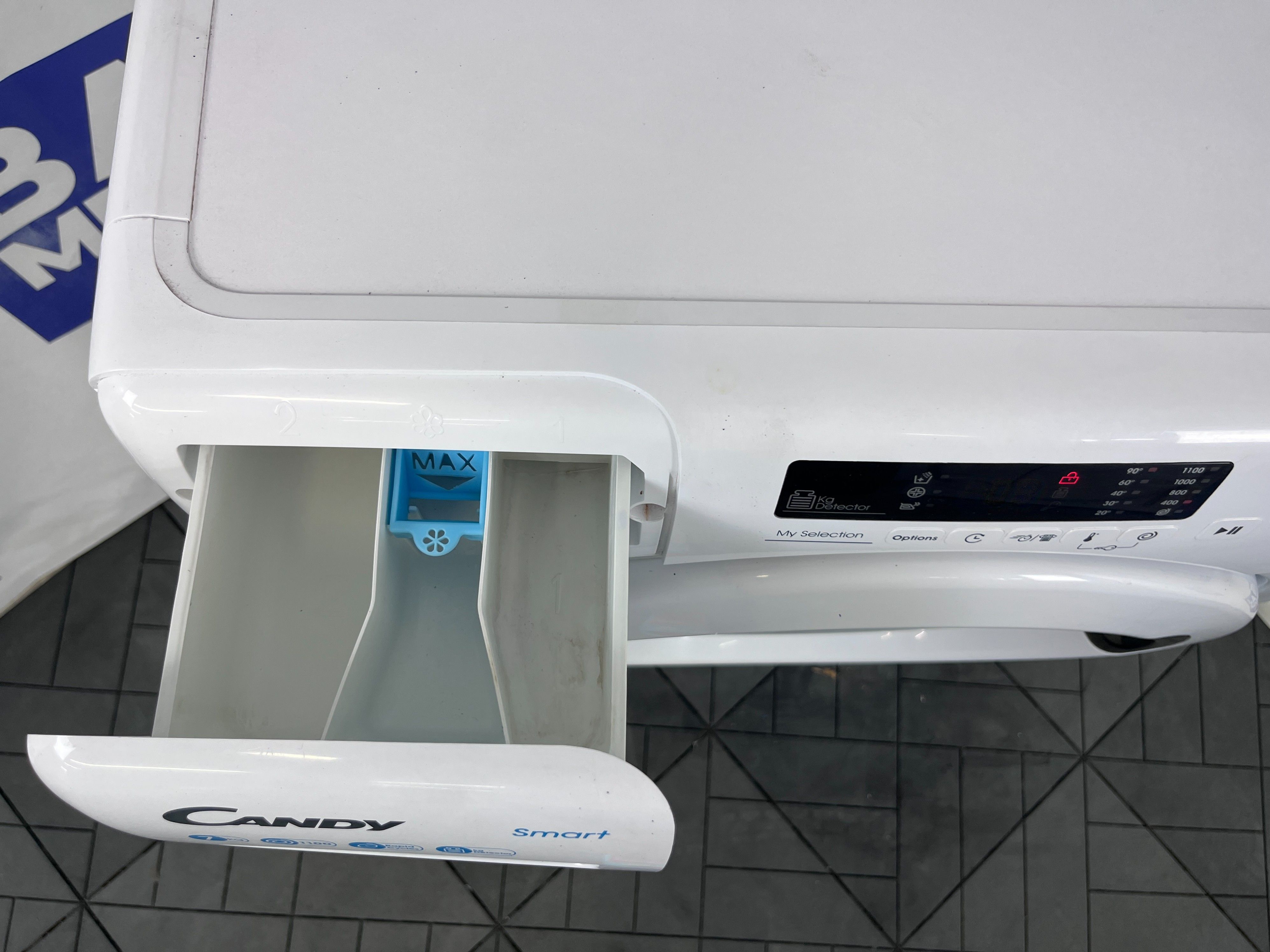 Pralka Candy Smart Slim 45Cm 7 Kg/1100 Ob /A+++ /Dostawa/Gwarancja