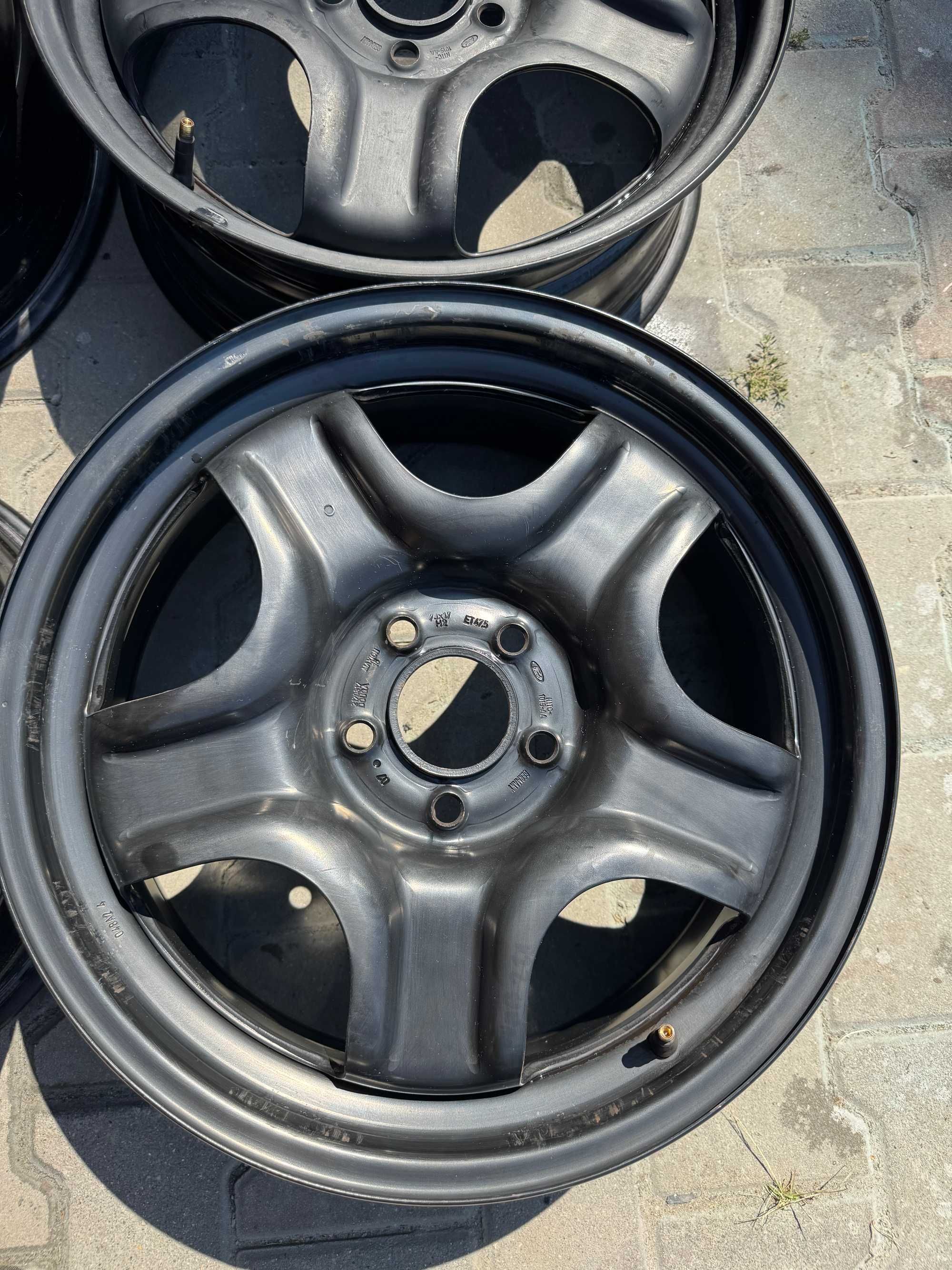4x Felgi  FORD Puma Kuga STRUKTURALNE 5X108X17 ET 47,5 X 7 J Czujniki