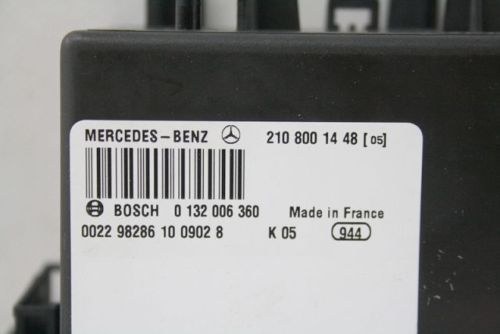 Bomba Fecho Central - Mercedes Classe C , E e CLK 4s