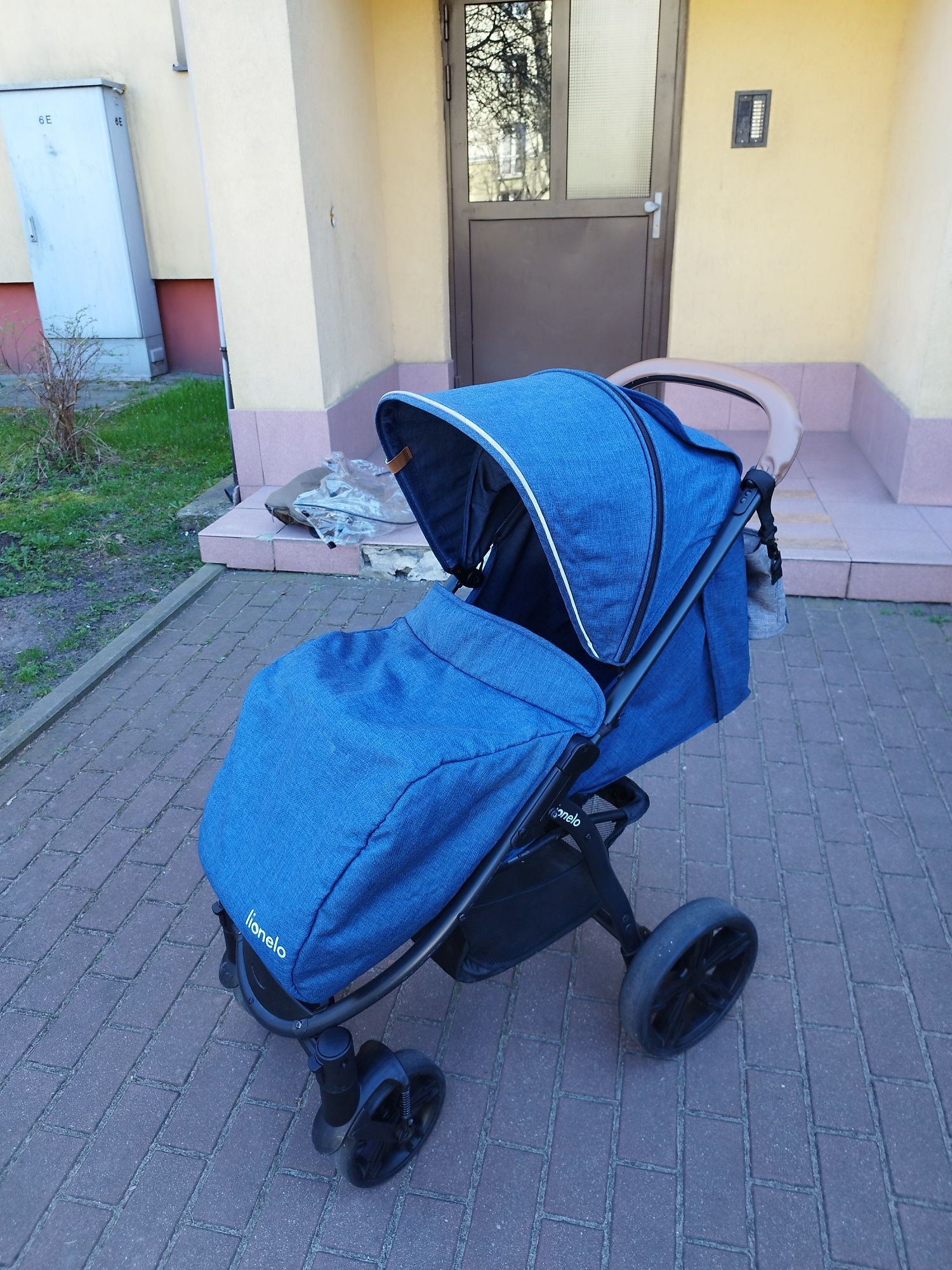 Wózek spacerowy, spacerówka lionelo Annet Plus  Blue Denim