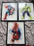 Plakat Marvel Avengers 3 szt.