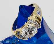 Pierścionek 585 z Prawdziwym Diamentem 1,04ct :) OKAZJA !