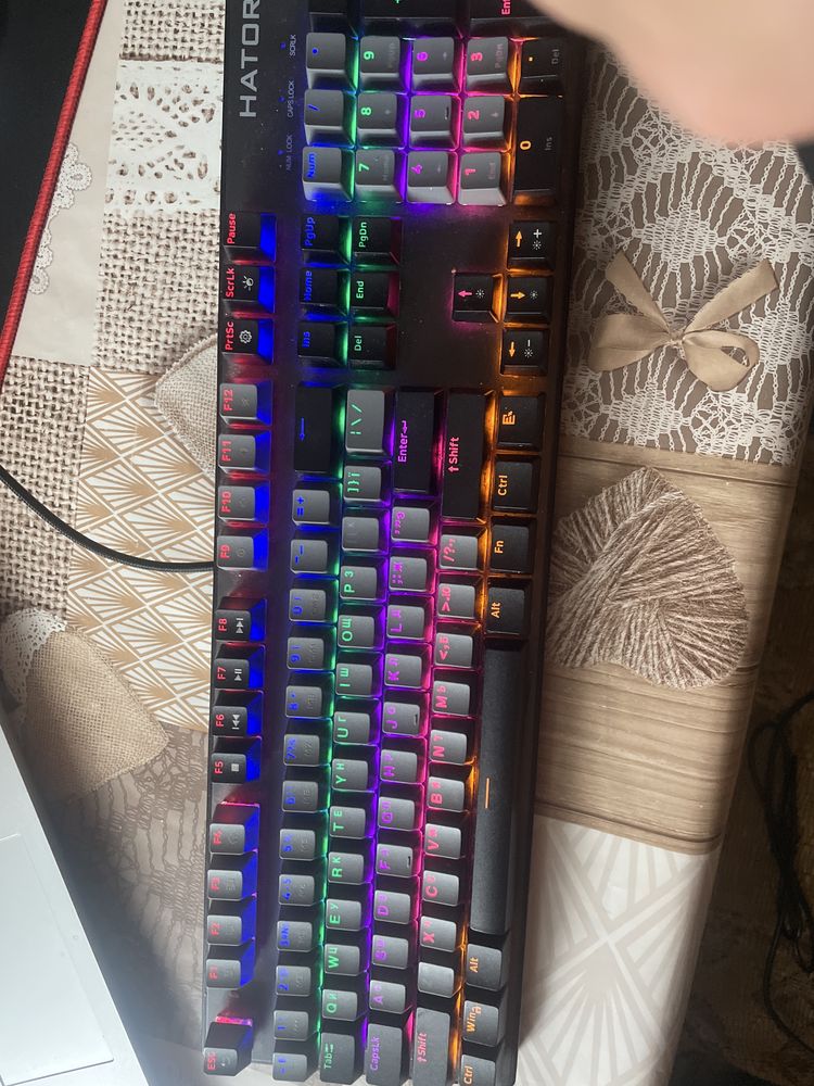 Механічна клавіатура HATOR Starfall Rainbow
