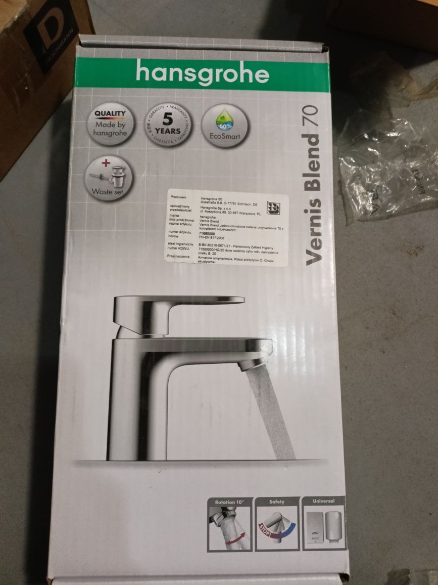 Korek do baterii Hansgrohe