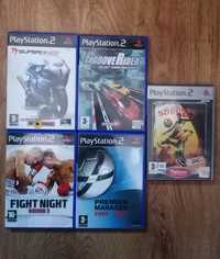 Jogos PS2 - Grooverider,Superbikes,PM 06/07, Fifa Street, Fight Night