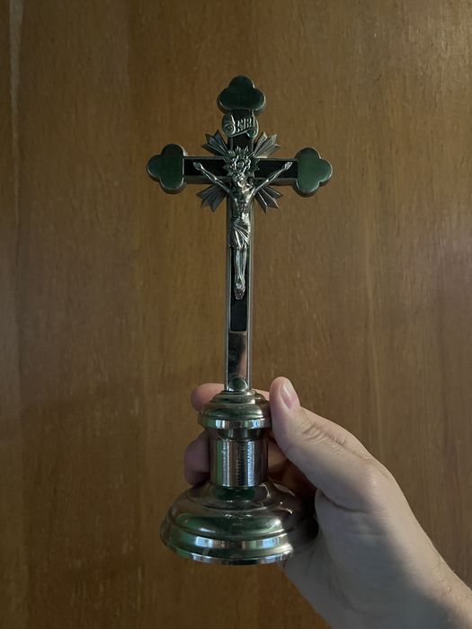 Stary krzyż kolędowy