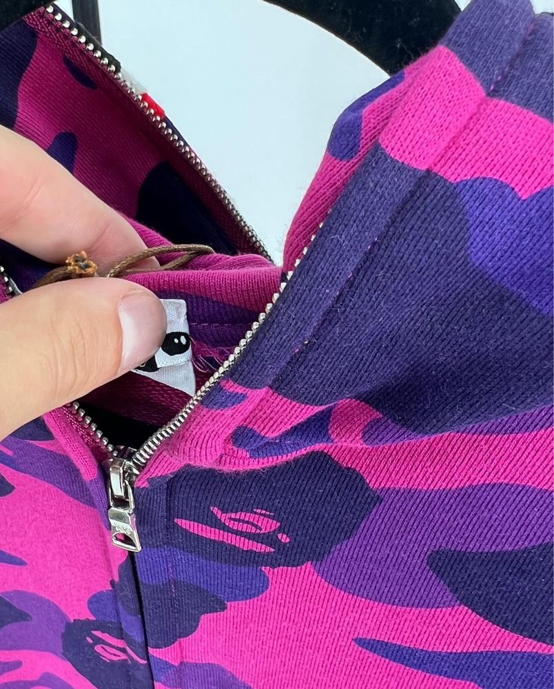 Зіп Худі Bape A Bathing Ape Purple Zip Up