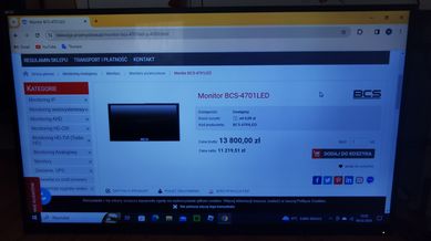 BCS-4701LED - Monitor przemysłowy 47