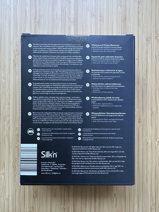 Elektryczny pilnik do stóp Silk’n FreshPedi
