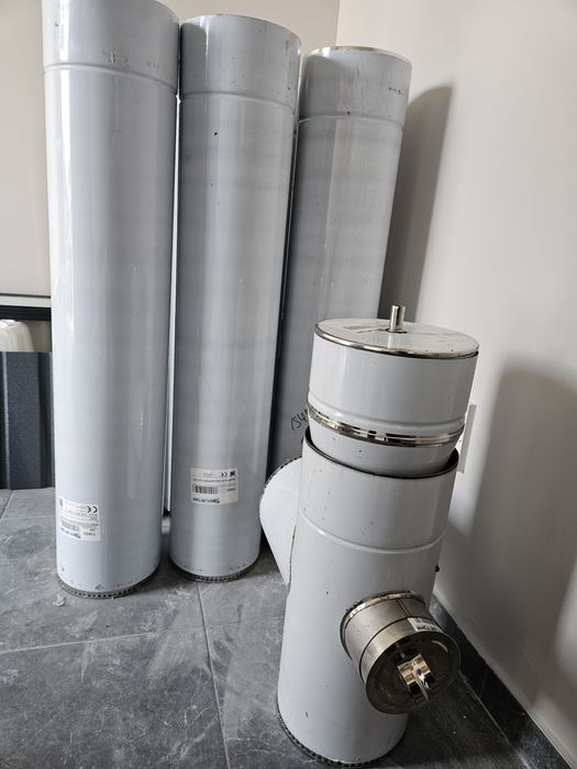 Труби для димоходу з нержавіючої сталі 304 ф130/200