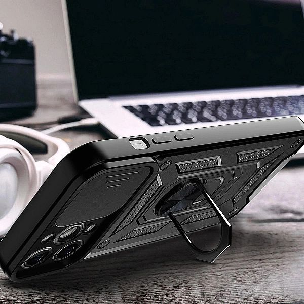 Hybrid Armor Camshield etui Huawei nova Y90 pancerny pokrowiec z osłon