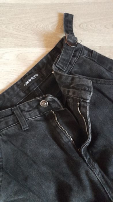 чорні джинси baggy