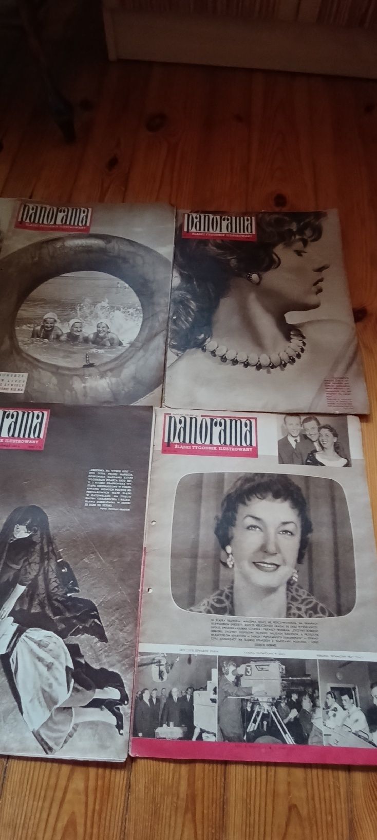 Stare gazety panorama 1957r
