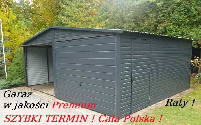 Garaż blaszany 3x5 3x6 4x5 4x6 Garaże blaszane Blaszak Blaszaki MOCNE