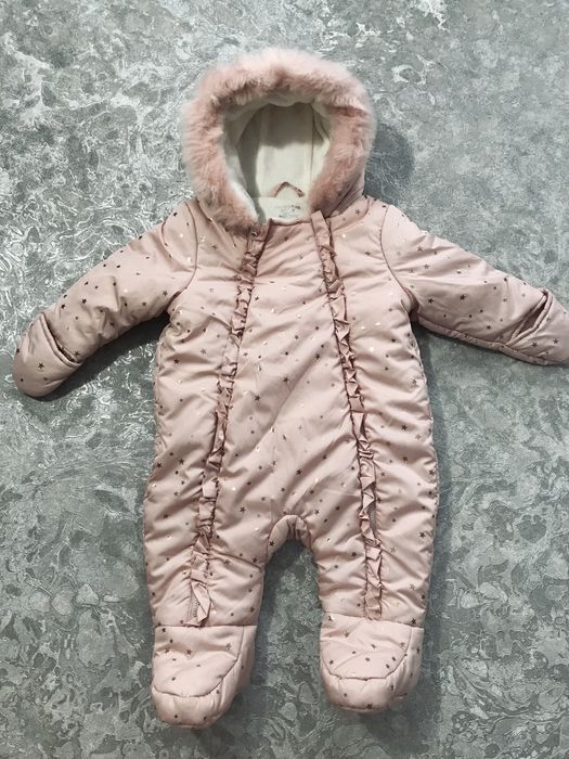 Демісезонний комбінезон на дівчинку 3-6 міс.
