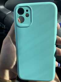 Capa Iphone 11 cor azul bebé