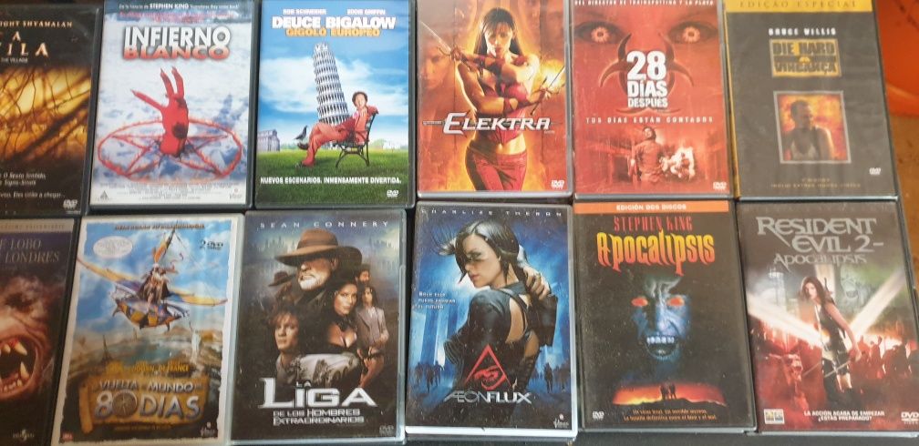 44 DVDs originais para venda