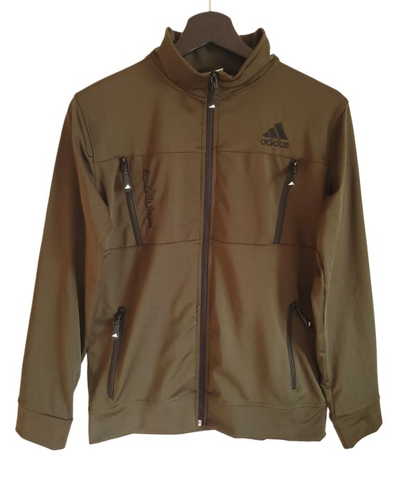 Rozpinana bluza w kolorze khaki – adidas – M