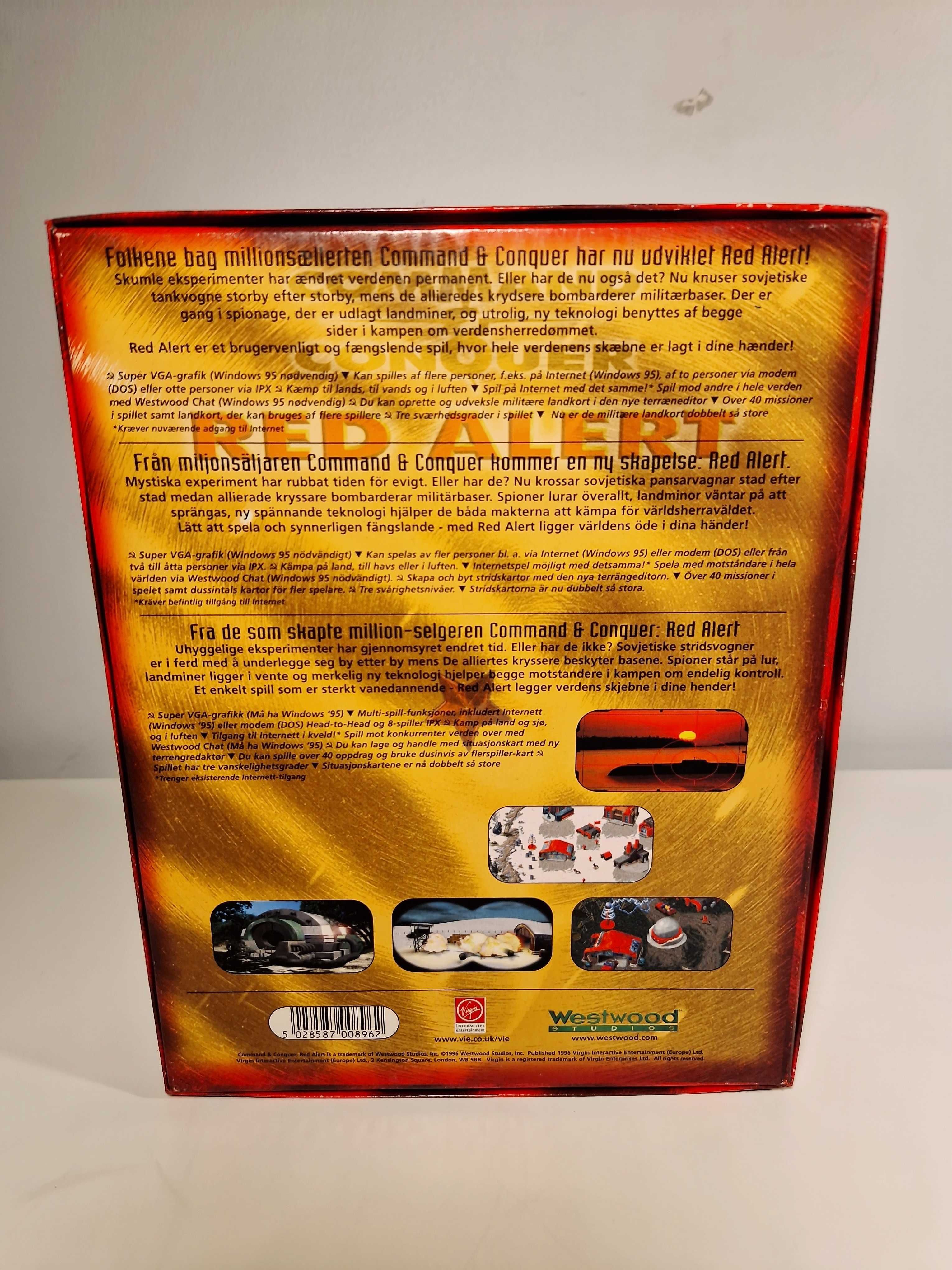 Gra PC Command & Conquer RED ALERT BIG BOX