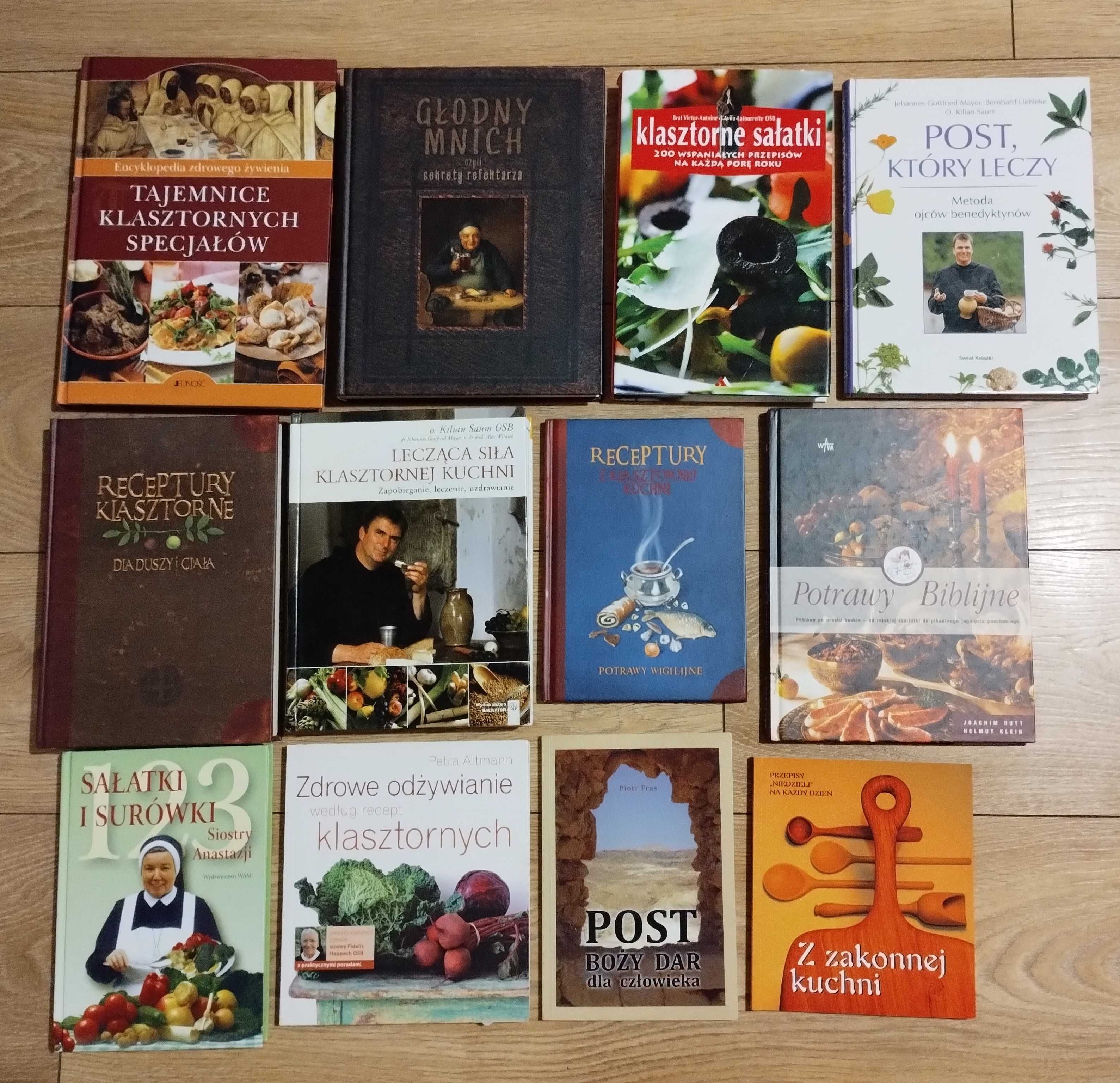 12x książki o ziołach receptury klasztorne lecząca siła post