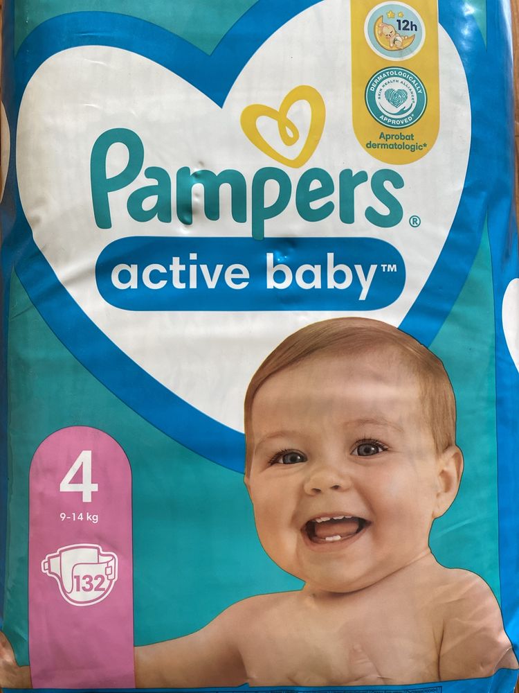 Памперси Pampers active baby 3 , 4 , 5 , 6