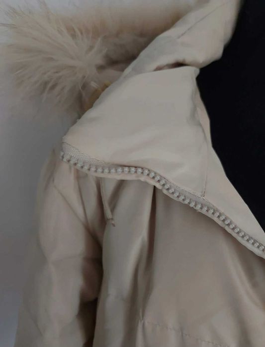 Długa puchowa kurtka Tiffi