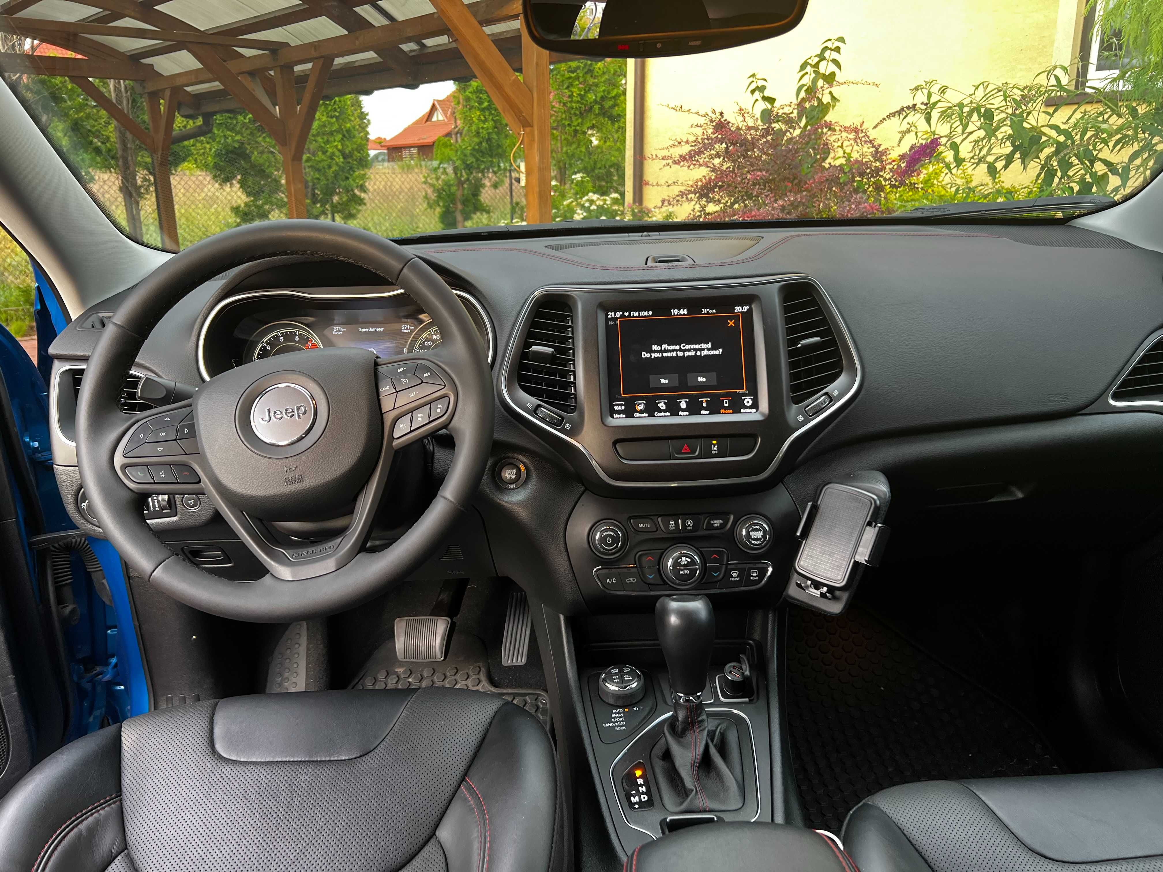 Jeep Cherokee Trailhawk 3.2 V6 Active Drive Lock -instalacja gaz