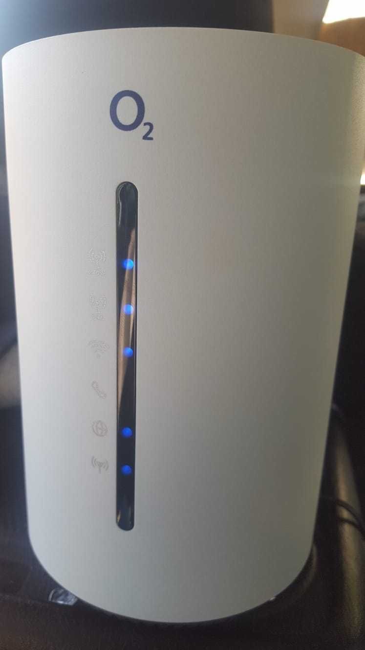 Router 5G de alta velocidade da O2