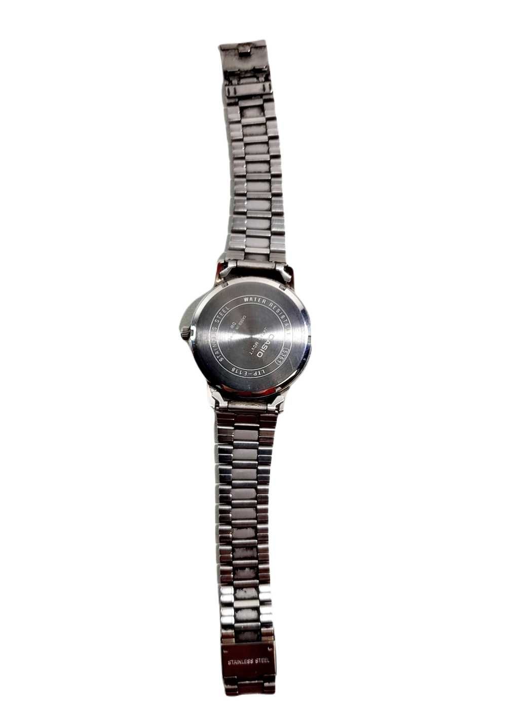 Męski Zegarek na Bransolecie Casio  LTP-E118