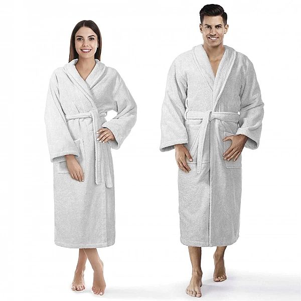 Szlafrok Bawełna Frotte Unisex rozm. XS