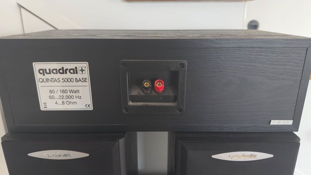 Amplituner Onkyo HT-R538 z odtwarzaczem bluray i kolumnami Quadral 505