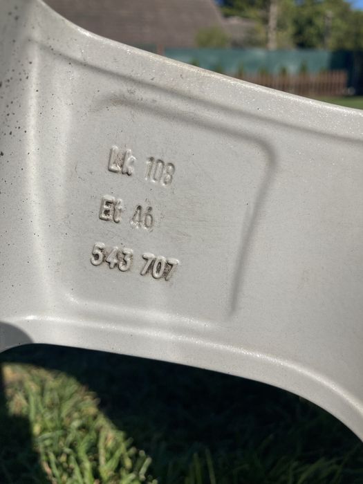 Alufelgi Borbet r17 7j 5x108 et46