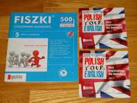 Nauka Angielskiego 100 Fiszek Czasowniki+Polish Your English Kurs 2 CD