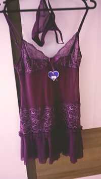Piżama fioletowa