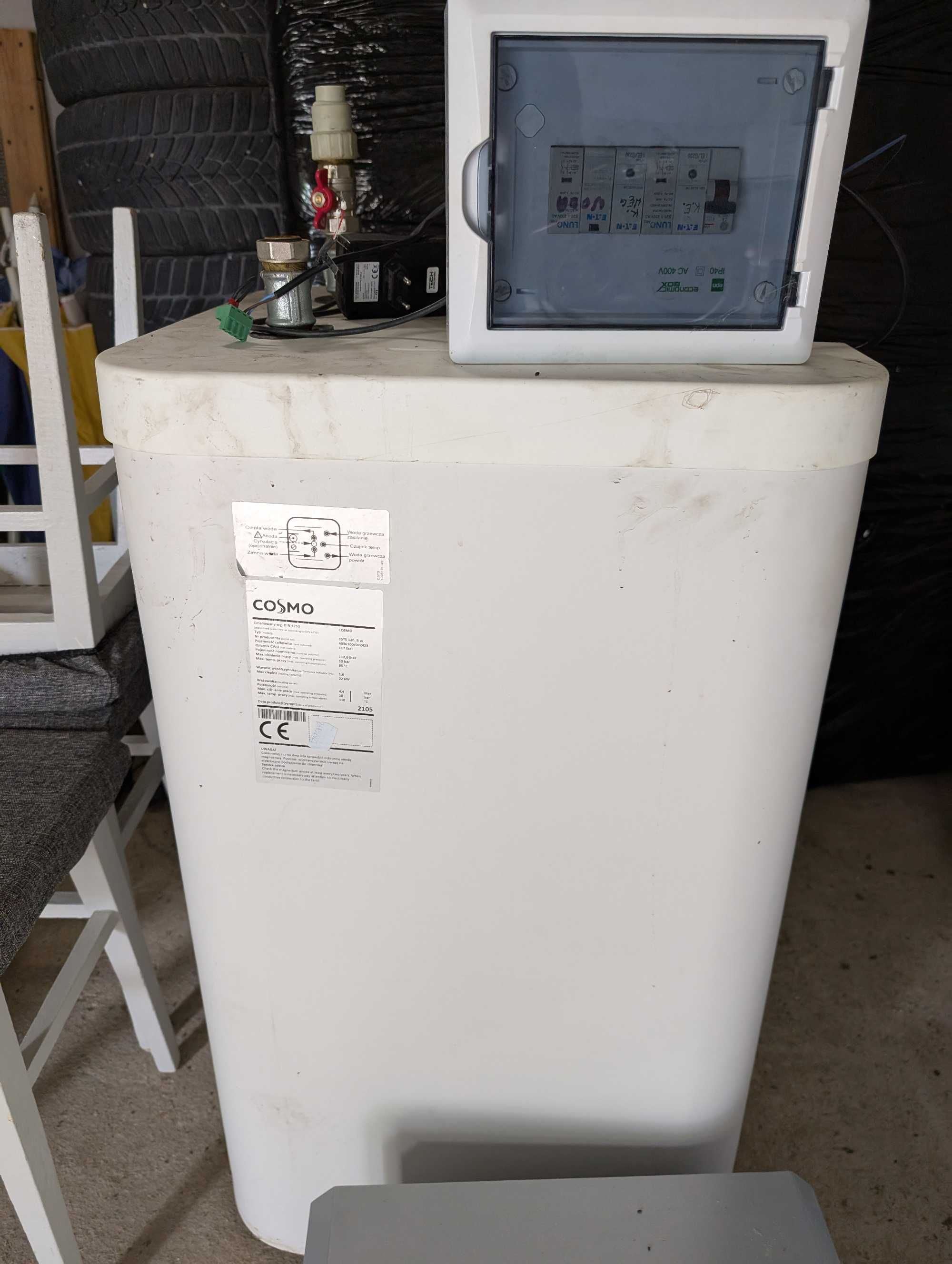 Piec elektryczny Elterm Porucznik 9/13kW z osprzętem