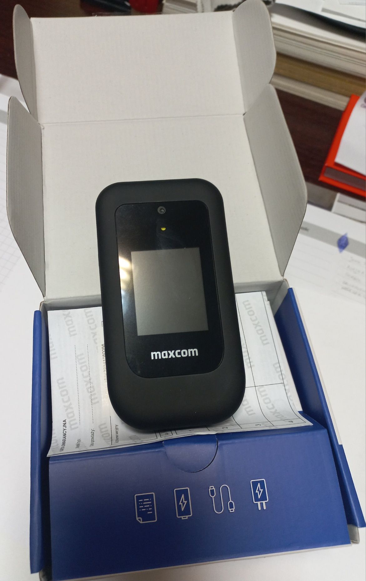 Telefon dla seniora Maxcom