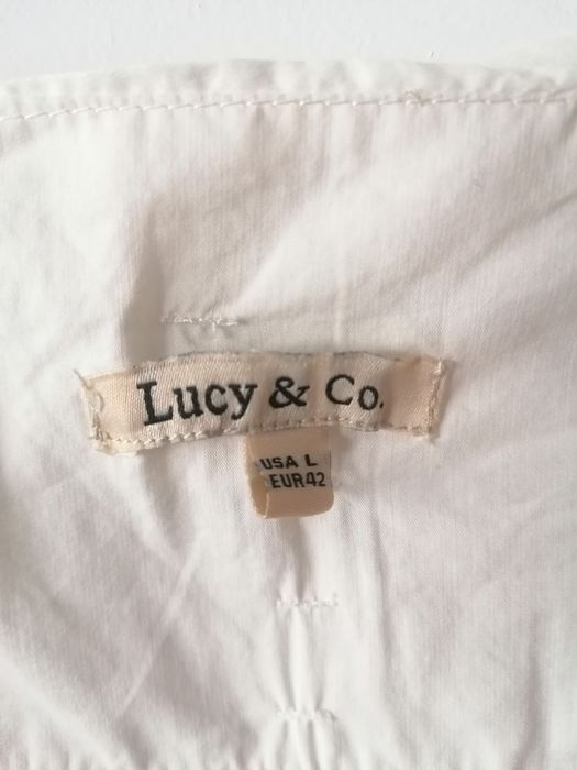 Vestido branco justo L