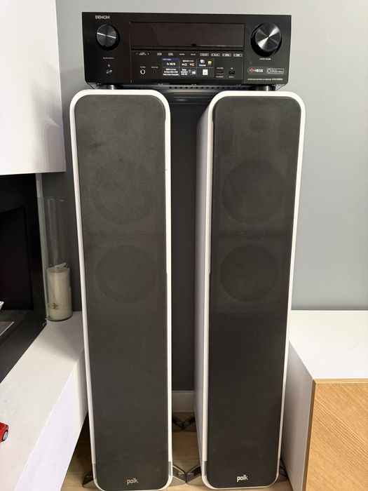 Zestaw audio Hi-Fi: Polk Audio S50e + Denon AVR-X1500H.