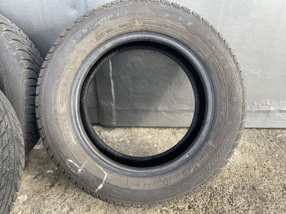 Sprzedam Opony Zimowe Dębica Goodride 185/60 R14 Stan Bardzo Dobry!!!