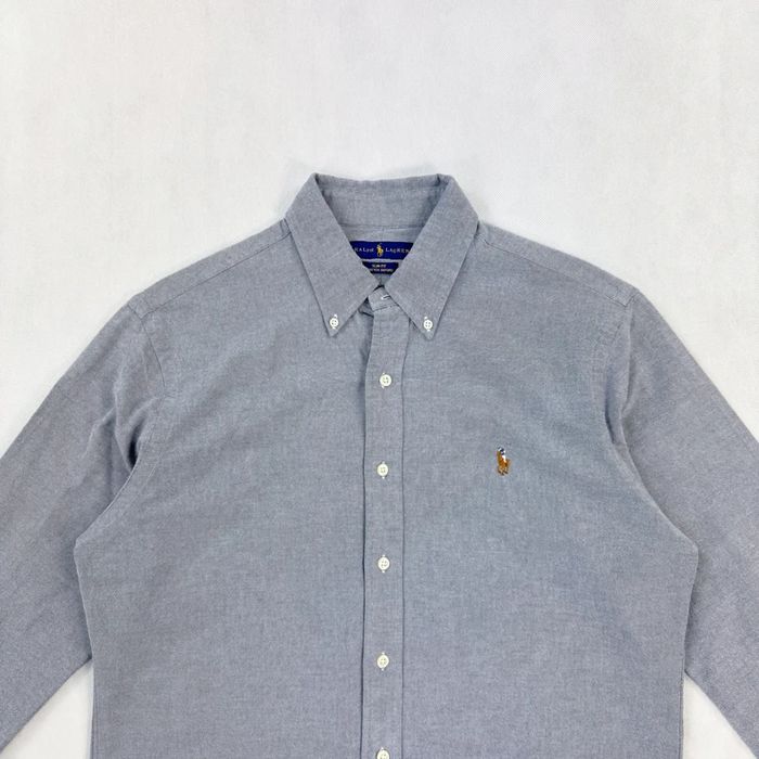 Koszula gładka Ralph Lauren Vintage Oxford