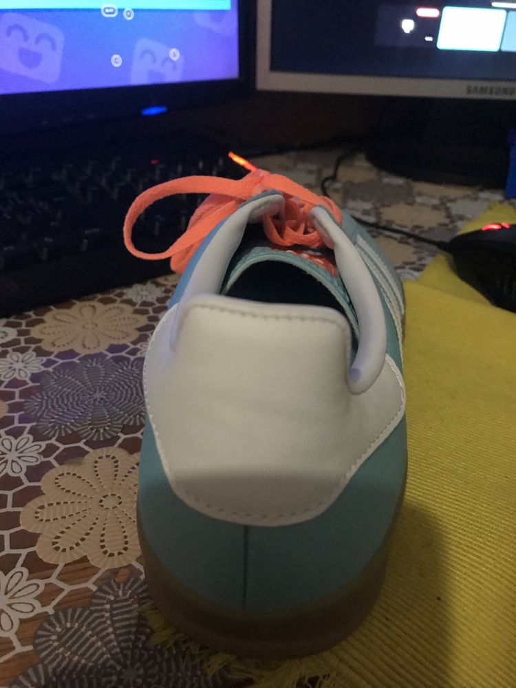 Кеды Adidas Gazelle INDOOR BLUE