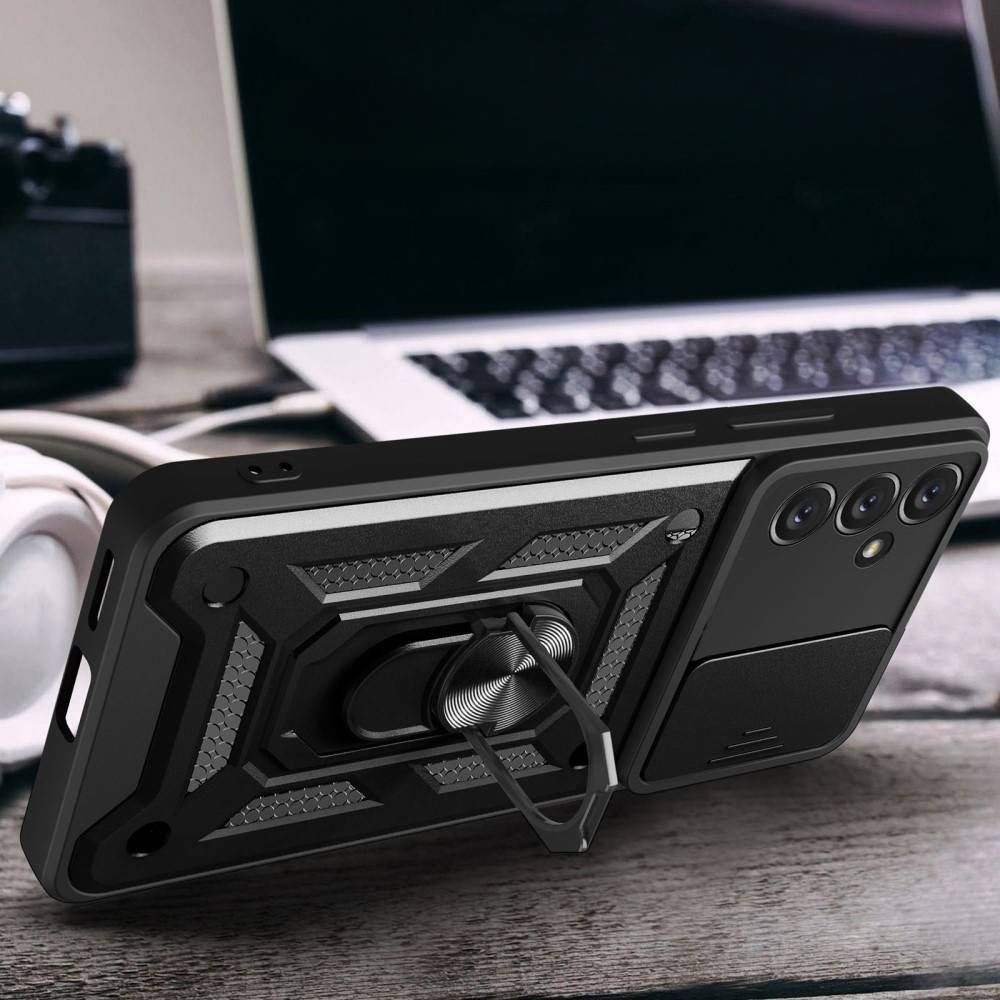 Etui Pancerne Galaxy A14 5G CamShield z Podstawką